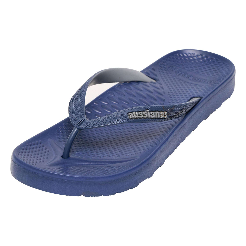 Navy Aussianas Classic 2.5 Arch Support Thongs