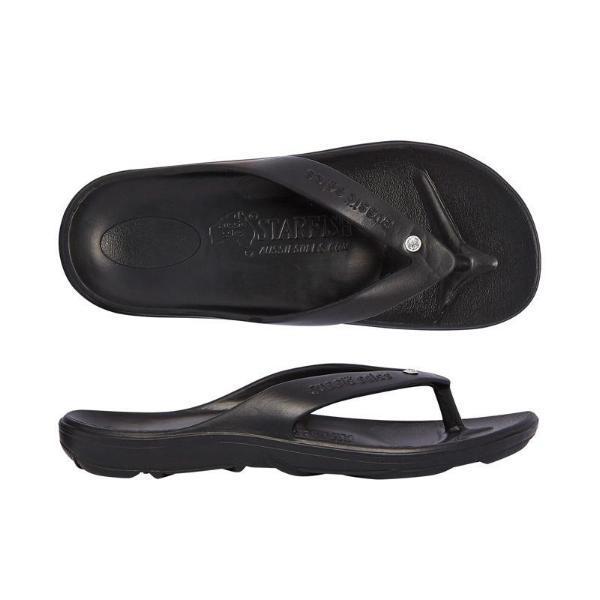 Black Starfish Classic 2.0 Arch Support Thongs